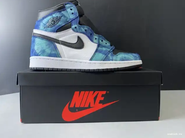 Rep Onekick High Tie-Dye CD0461-100 Air Jordan 1 OG 0501